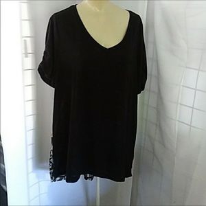 Catherine's Black/white Tunic